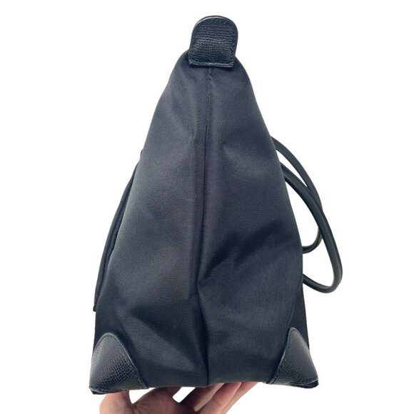 Dragana Le Pliage Black Long Handle Shopping Tote Bag - Picture 6 of 10